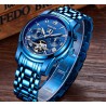 Modré extravagantní hodinky PTR100
