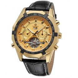 Zlaté automatické hodinky Tron G